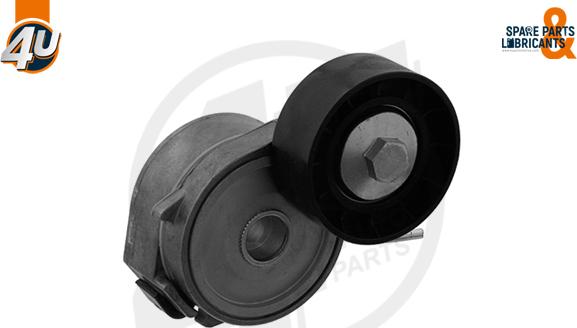 4U Autoparts 32350LR - Pulley, v-ribbed belt autospares.lv