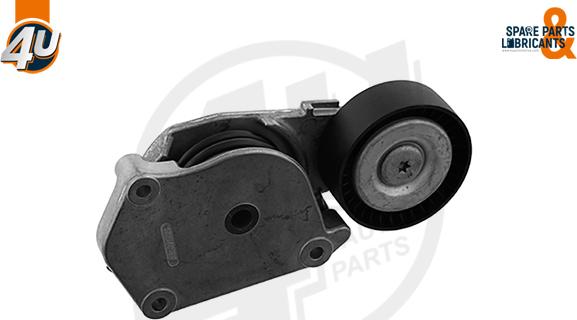 4U Autoparts 32301MI - Belt Tensioner, v-ribbed belt autospares.lv