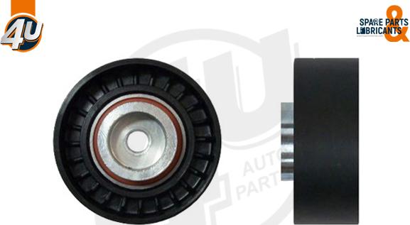 4U Autoparts 32331JG - Pulley, v-ribbed belt autospares.lv