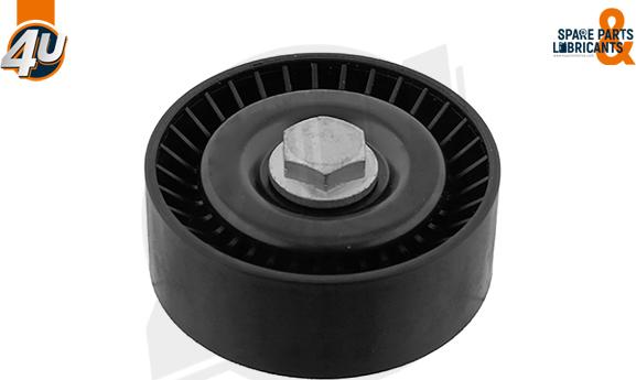 4U Autoparts 32240BW - Pulley, v-ribbed belt autospares.lv