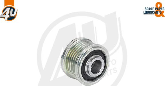 4U Autoparts 32281BW - Pulley, alternator, freewheel clutch autospares.lv