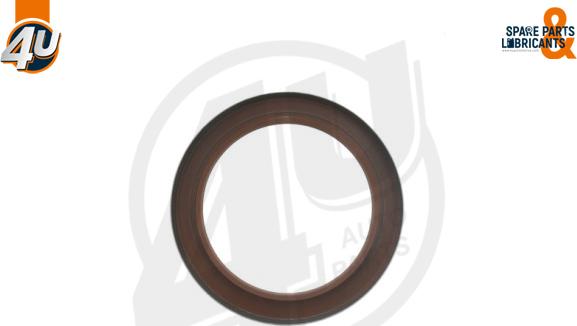 4U Autoparts 29793VO - Shaft Seal, crankshaft autospares.lv