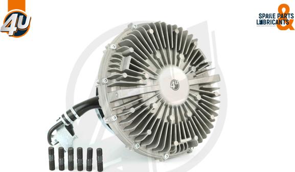 4U Autoparts 26498ME - Clutch, radiator fan autospares.lv