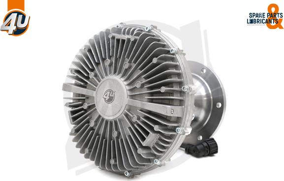 4U Autoparts 26632ME - Clutch, radiator fan autospares.lv