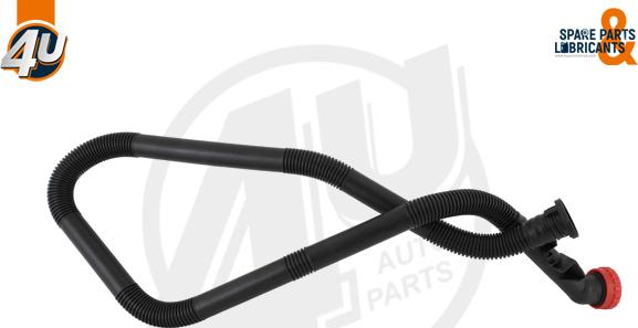 4U Autoparts 26095MN - Pipe, oil filler neck autospares.lv