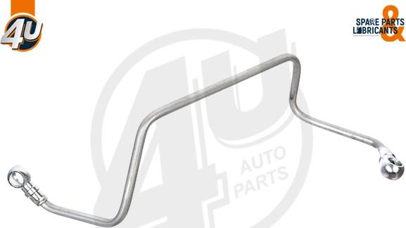 4U Autoparts 21460PU - Oil Pipe, charger autospares.lv