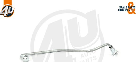 4U Autoparts 21461PU - Oil Pipe, charger autospares.lv