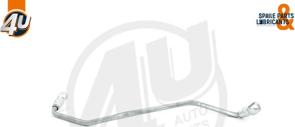 4U Autoparts 21462PU - Oil Pipe, charger autospares.lv