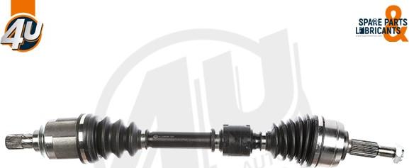 4U Autoparts 23095RN - Drive Shaft autospares.lv