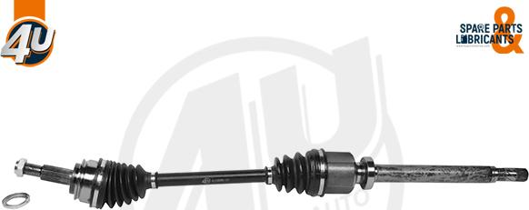 4U Autoparts 23083RN - Drive Shaft autospares.lv