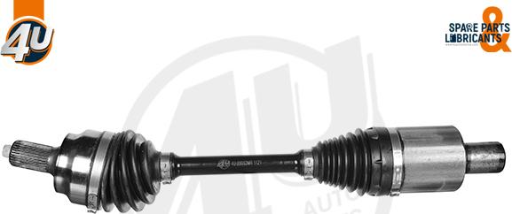 4U Autoparts 23032MR - Drive Shaft autospares.lv