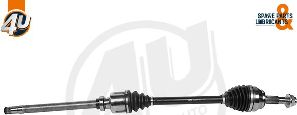 4U Autoparts 23074FT - Drive Shaft autospares.lv