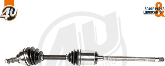 4U Autoparts 23100BW - Drive Shaft autospares.lv