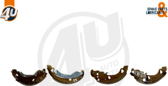 4U Autoparts 22685FT - Brake Shoe Set autospares.lv