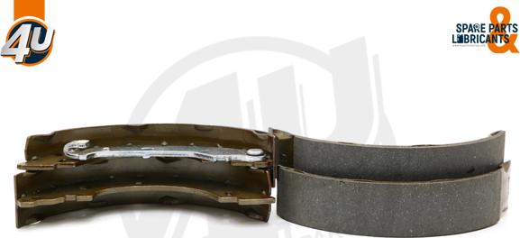 4U Autoparts 22620RN - Brake Shoe Set autospares.lv