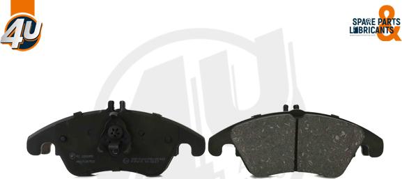 4U Autoparts 22099MR - Brake Pad Set, disc brake autospares.lv