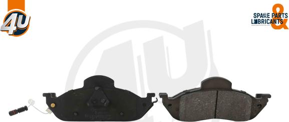 4U Autoparts 22056MR - Brake Pad Set, disc brake autospares.lv