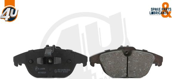 4U Autoparts 22085MR - Brake Pad Set, disc brake autospares.lv