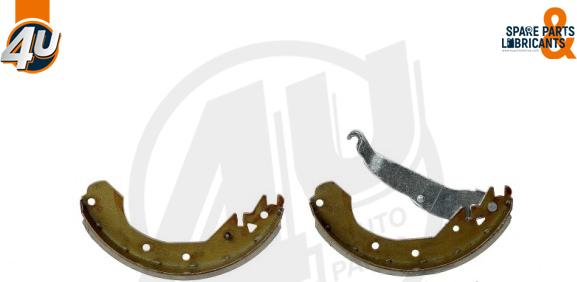 4U Autoparts 22326OP - Brake Shoe Set autospares.lv