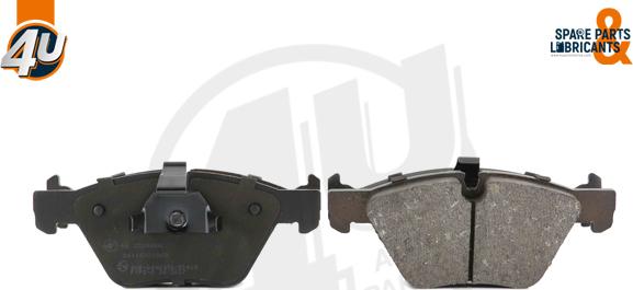 4U Autoparts 22244BW - Brake Pad Set, disc brake autospares.lv