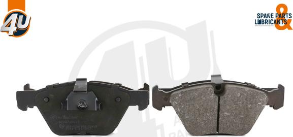 4U Autoparts 22263BW - Brake Pad Set, disc brake autospares.lv