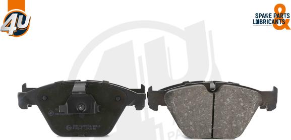 4U Autoparts 22271BW - Brake Pad Set, disc brake autospares.lv