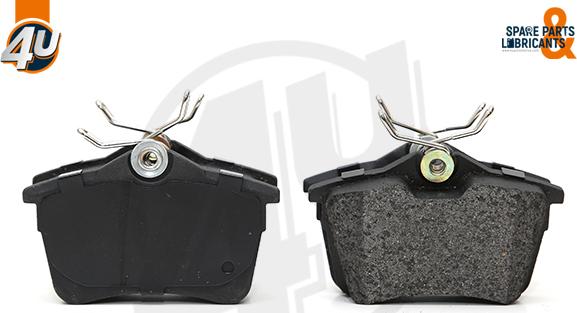 4U Autoparts 22760PU - Brake Pad Set, disc brake autospares.lv