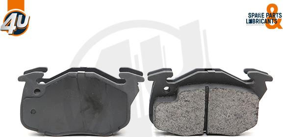 4U Autoparts 22768PU - Brake Pad Set, disc brake autospares.lv