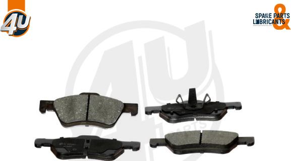 4U Autoparts 22709FR - Brake Pad Set, disc brake autospares.lv