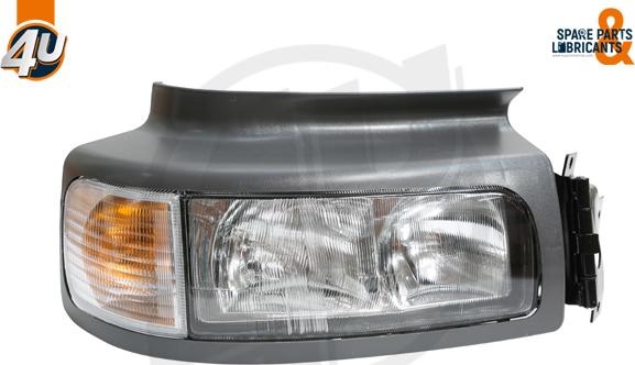 4U Autoparts 27902RN - Headlight autospares.lv