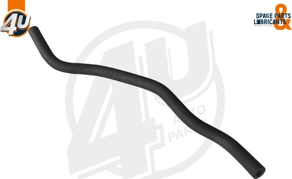 4U Autoparts 27186DF - Radiator Hose autospares.lv