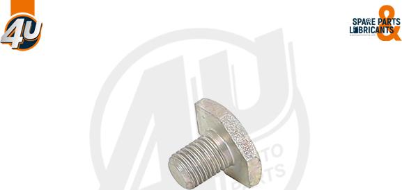 4U Autoparts 72438PU - Sealing Plug, oil sump autospares.lv