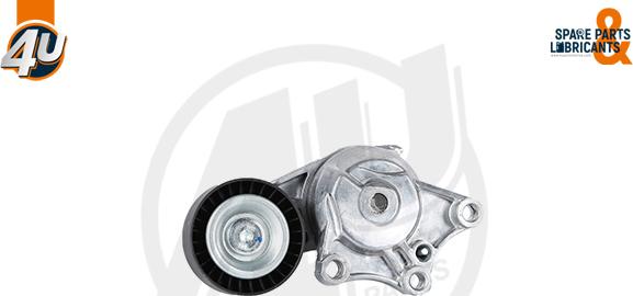 4U Autoparts 72508PU - Belt Tensioner, v-ribbed belt autospares.lv