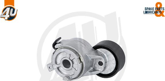 4U Autoparts 72502PU - Belt Tensioner, v-ribbed belt autospares.lv