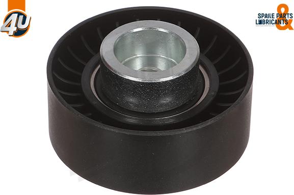 4U Autoparts 72524PU - Pulley, v-ribbed belt autospares.lv