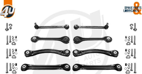 4U Autoparts R40059 - Link Set, wheel suspension autospares.lv