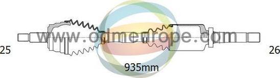 4X4 ESTANFI EST-18-012980 - Drive Shaft autospares.lv