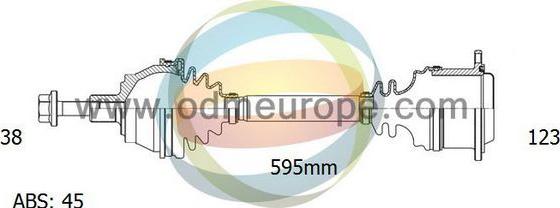 4X4 ESTANFI EST-18-211661 - Drive Shaft autospares.lv