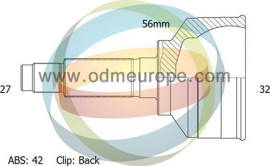 4X4 ESTANFI EST-12-060144 - Joint Kit, drive shaft autospares.lv