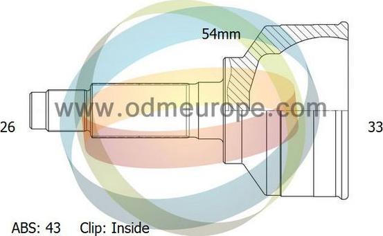 4X4 ESTANFI EST-12-080655 - Joint Kit, drive shaft autospares.lv