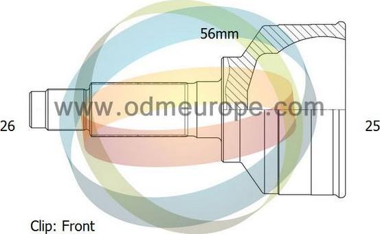 4X4 ESTANFI EST-12-251315 - Joint Kit, drive shaft autospares.lv