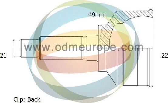 4X4 ESTANFI EST-12-161316 - Joint Kit, drive shaft autospares.lv