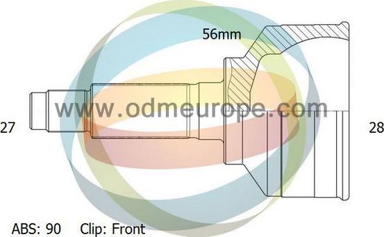 4X4 ESTANFI EST-12-351491 - Joint Kit, drive shaft autospares.lv