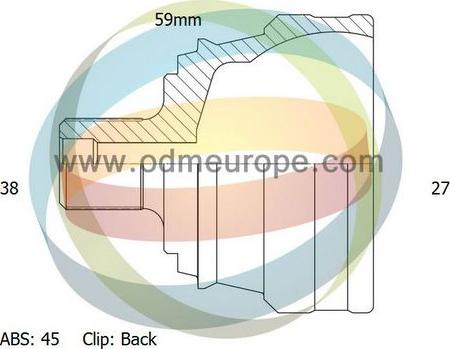 4X4 ESTANFI EST-12-211747 - Joint Kit, drive shaft autospares.lv