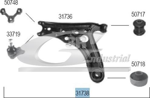 3RG 31738 - Track Control Arm autospares.lv