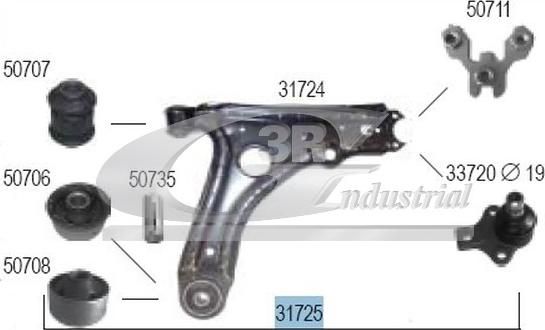 3RG 31725 - Track Control Arm autospares.lv