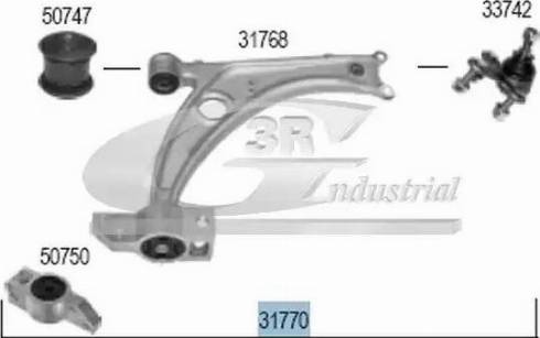 3RG 31770 - Track Control Arm autospares.lv