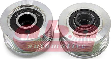 A.B.A YT100023 - Pulley, alternator, freewheel clutch autospares.lv