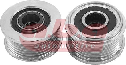 A.B.A YT100022 - Pulley, alternator, freewheel clutch autospares.lv