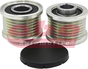 A.B.A YT200080 - Pulley, alternator, freewheel clutch autospares.lv